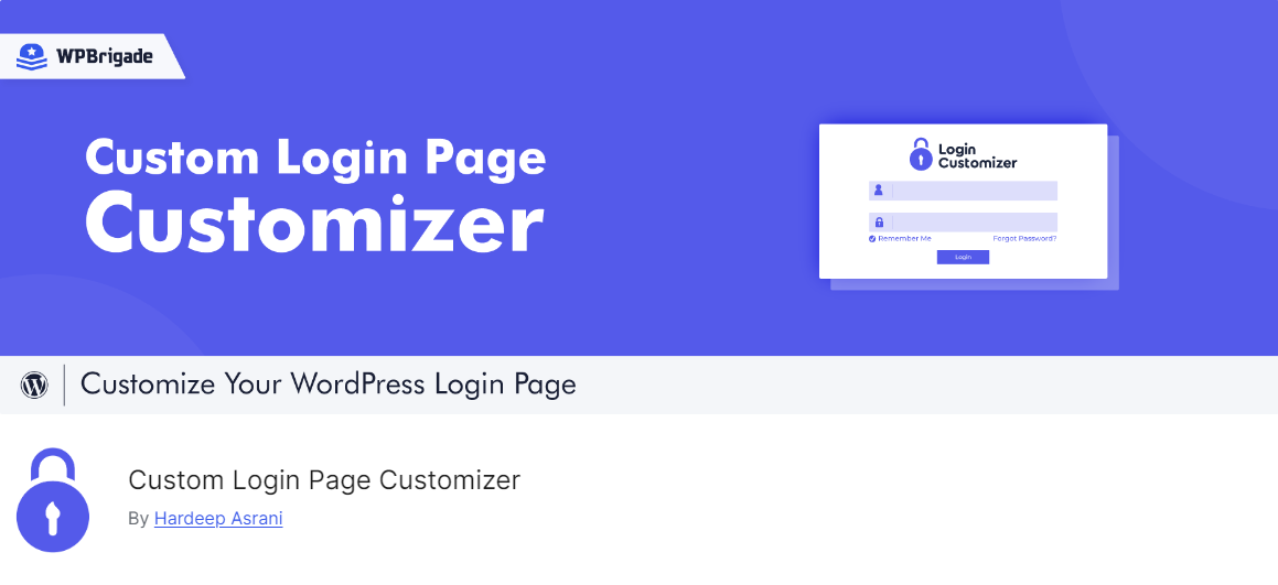 užitočný plugin pre woocommerce - custom login page customizer